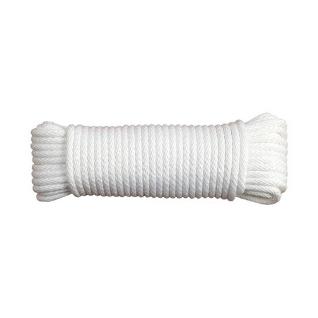 Koch Industries Koch Industries 3/16 in. D X 100 ft. L White Diamond Braided Polypropylene Rope 5650625